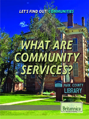 cover image of What Are Community Services?